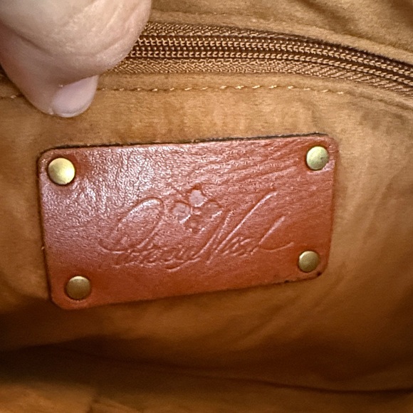 Patricia Nash Floral Embossed Leather Clutch - Brown - Picture 5 of 6